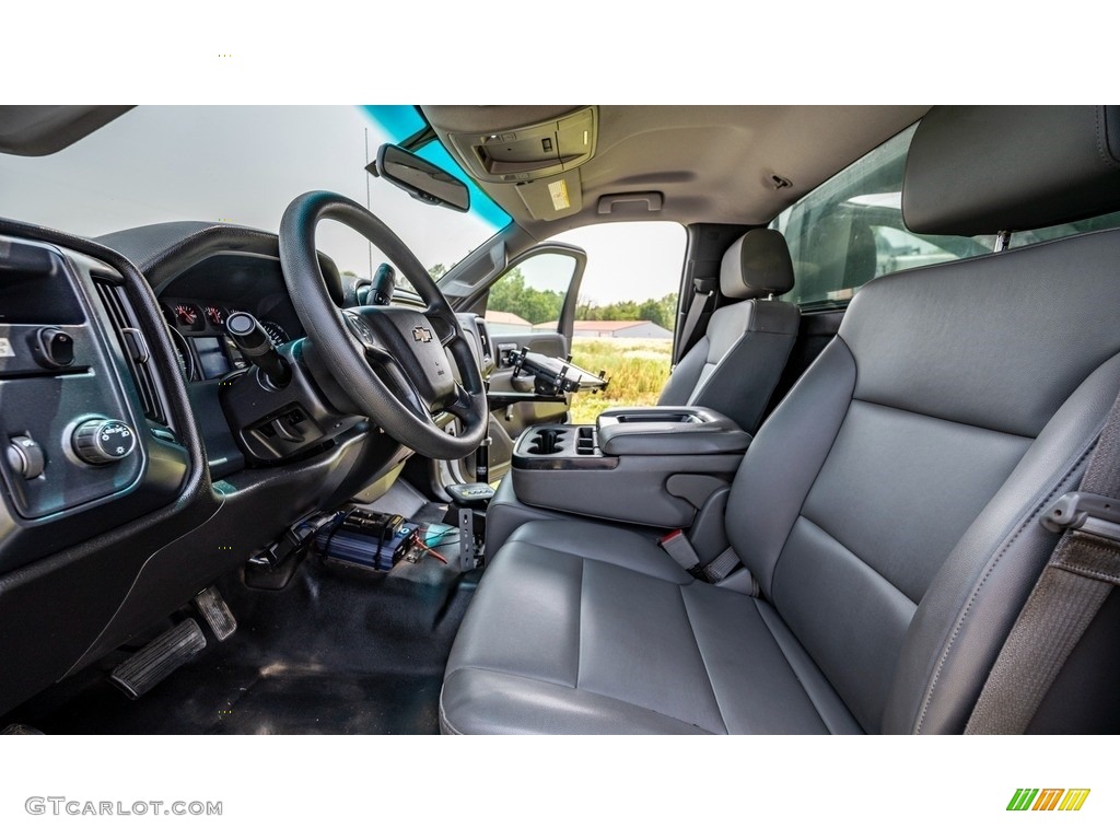 Dark Ash/Jet Black Interior 2016 Chevrolet Silverado 2500HD WT Regular Cab Photo #146175918