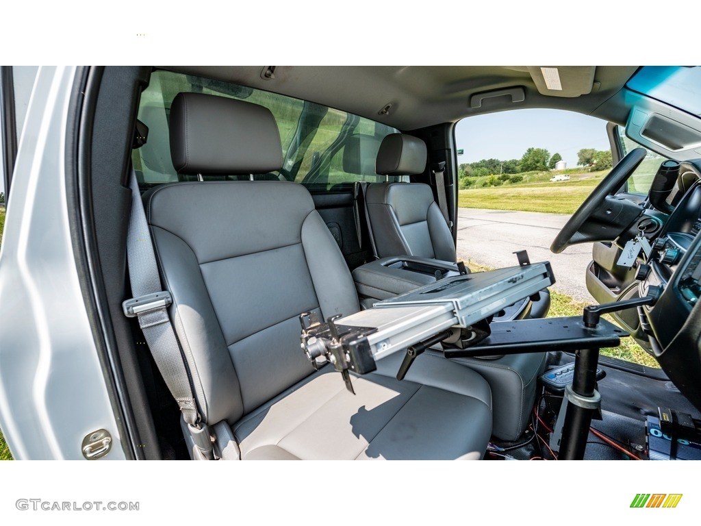 Dark Ash/Jet Black Interior 2016 Chevrolet Silverado 2500HD WT Regular Cab Photo #146176030