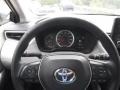 Light Gray 2022 Toyota Corolla Cross LE AWD Steering Wheel