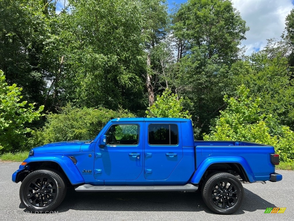2023 Gladiator High Altitude 4x4 - Hydro Blue Pearl / Black photo #1