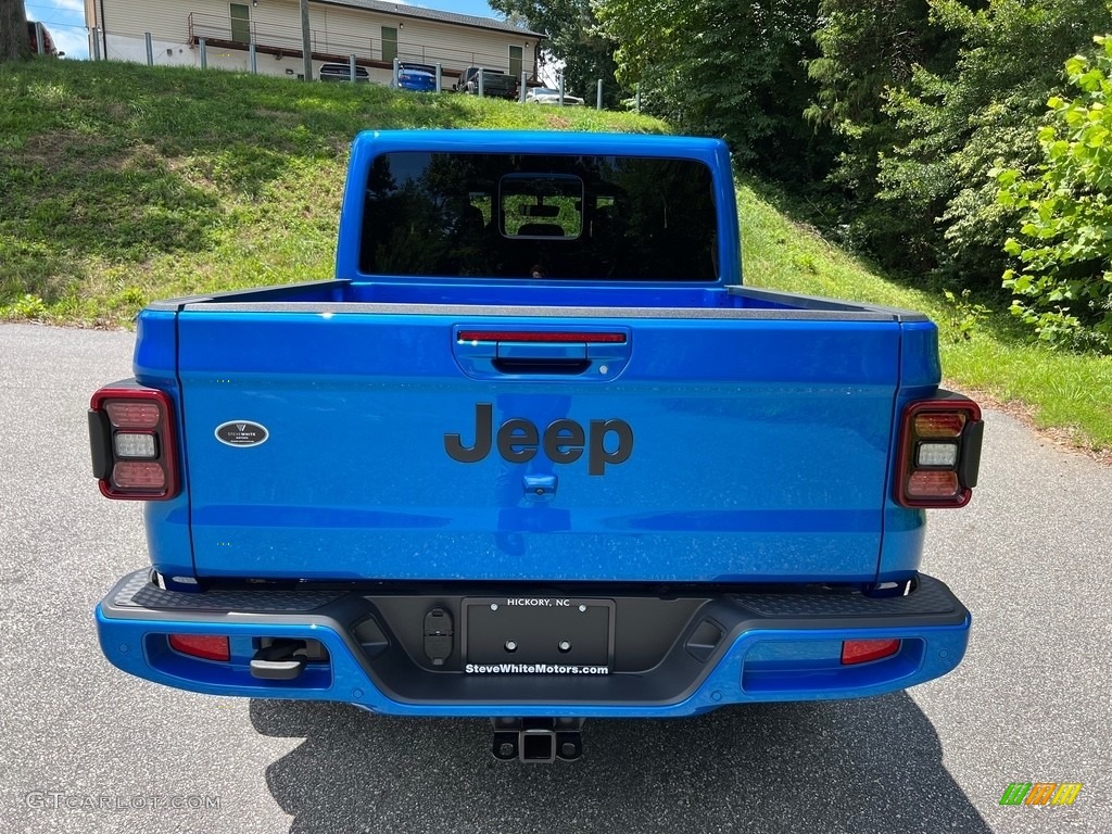 2023 Gladiator High Altitude 4x4 - Hydro Blue Pearl / Black photo #7