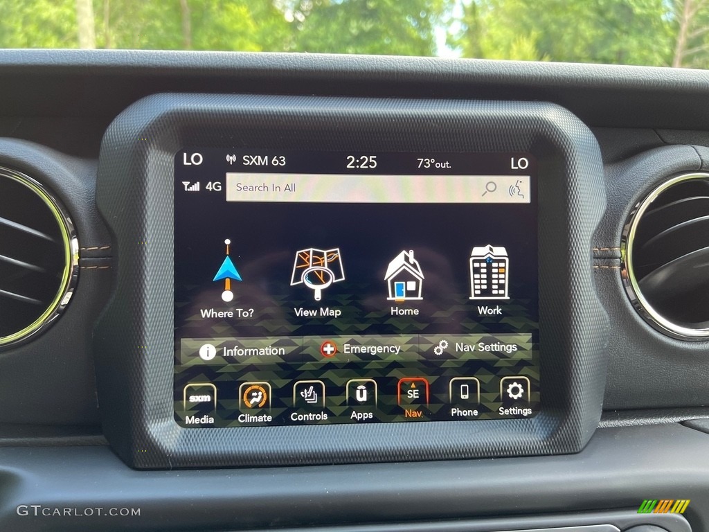 2023 Gladiator High Altitude 4x4 - Hydro Blue Pearl / Black photo #22