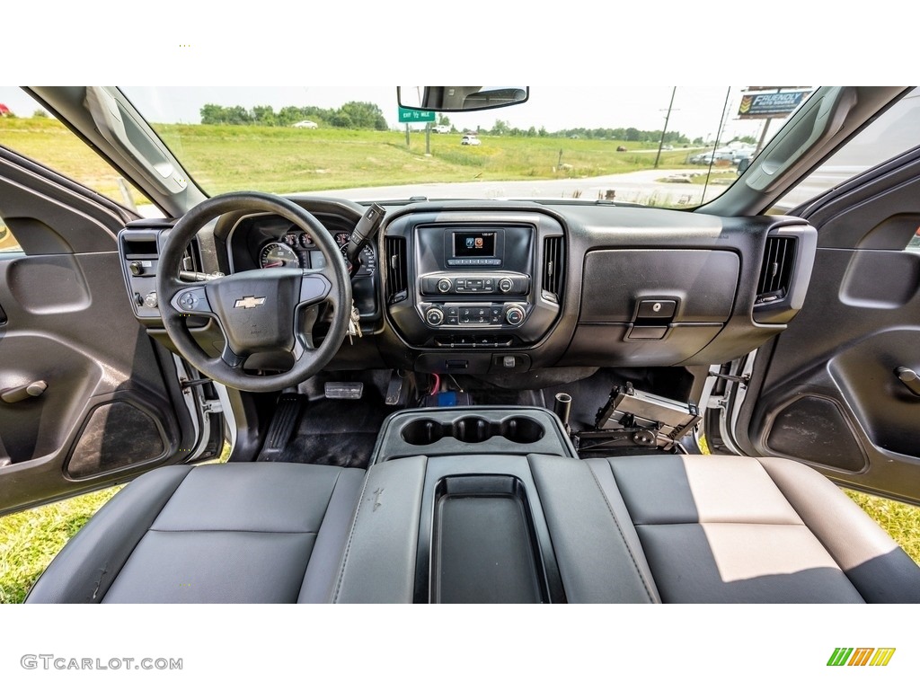 Dark Ash/Jet Black Interior 2016 Chevrolet Silverado 2500HD WT Regular Cab Photo #146177010
