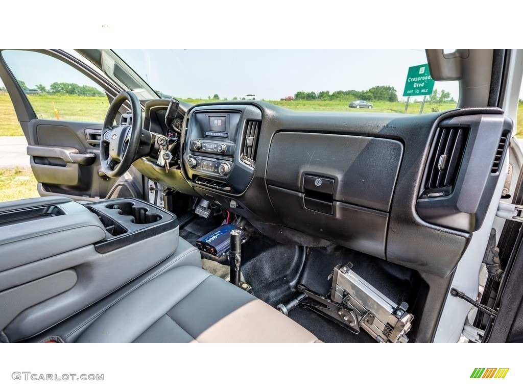 2016 Chevrolet Silverado 2500HD WT Regular Cab Dark Ash/Jet Black Dashboard Photo #146177034