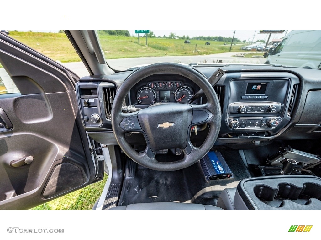 2016 Chevrolet Silverado 2500HD WT Regular Cab Dark Ash/Jet Black Dashboard Photo #146177124