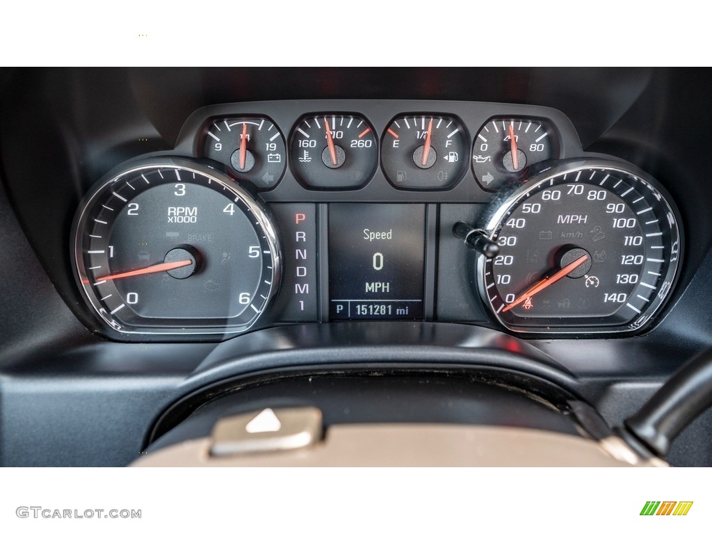 2016 Chevrolet Silverado 2500HD WT Regular Cab Gauges Photos
