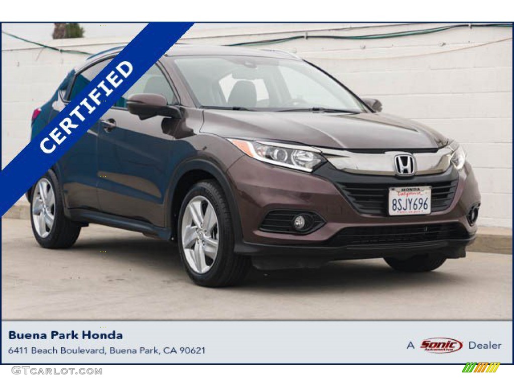 2019 HR-V EX-L - Midnight Amethyst Metallic / Black photo #1