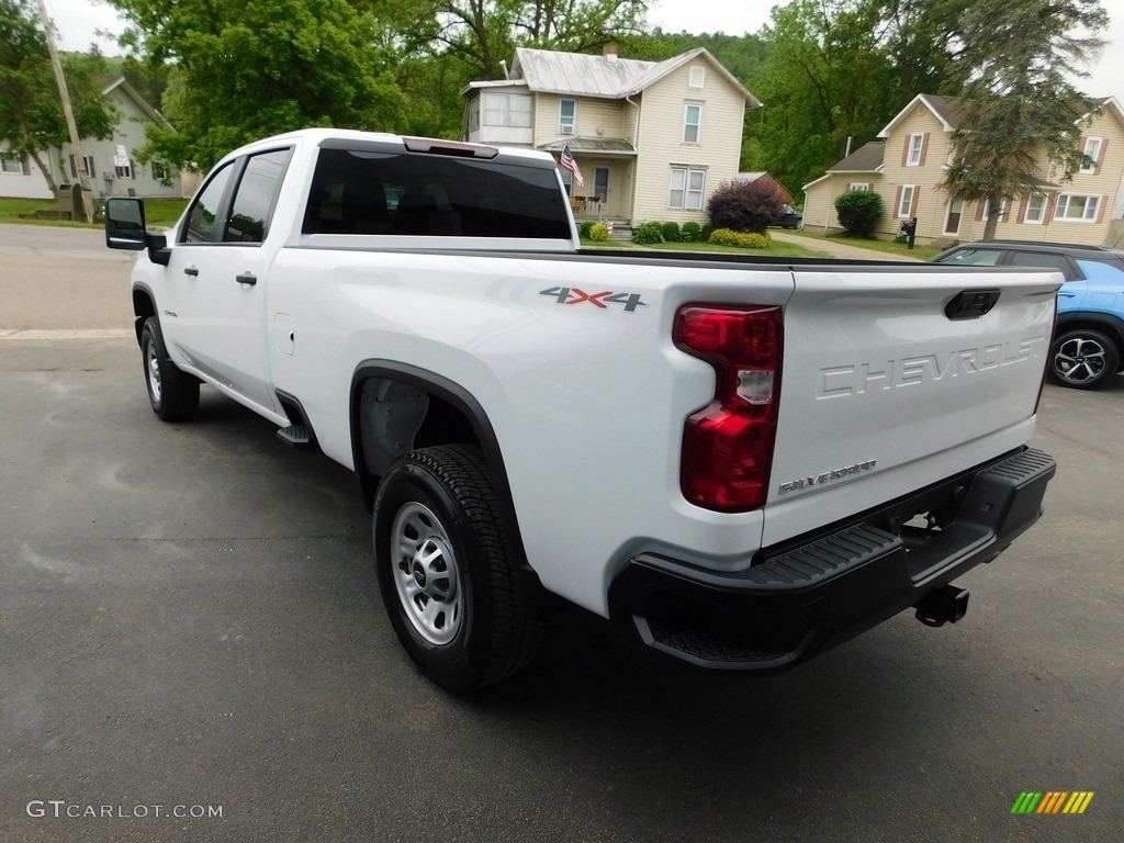 2024 Silverado 3500HD Work Truck Crew Cab 4x4 - Summit White / Jet Black photo #5