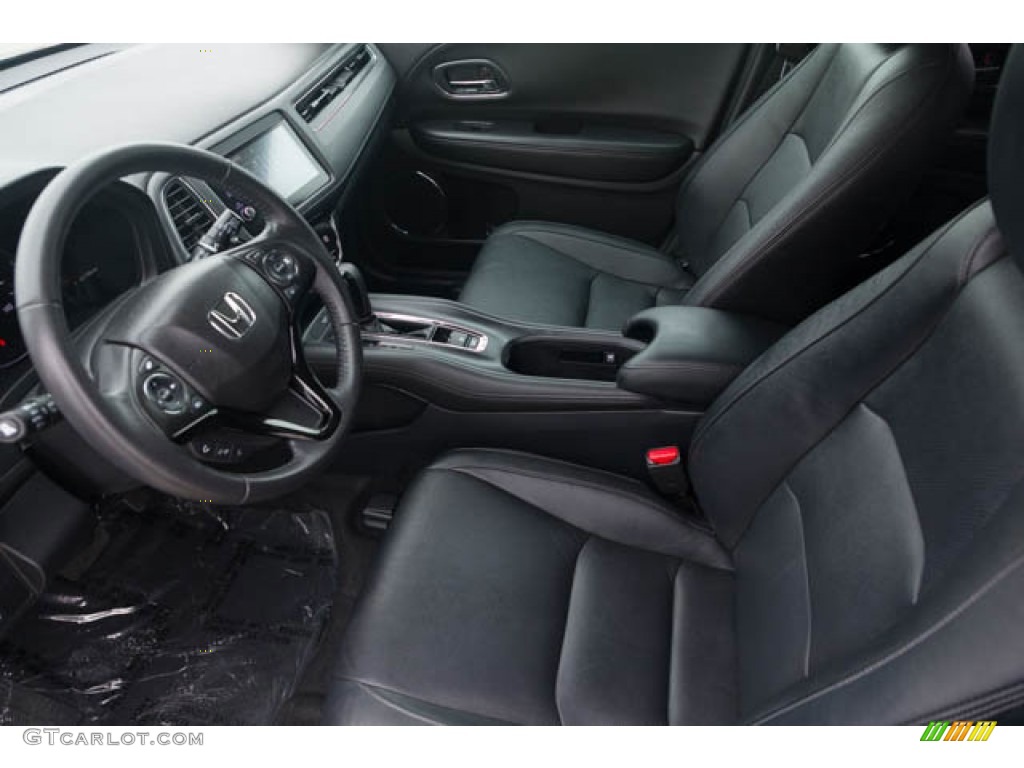 2019 HR-V EX-L - Midnight Amethyst Metallic / Black photo #3