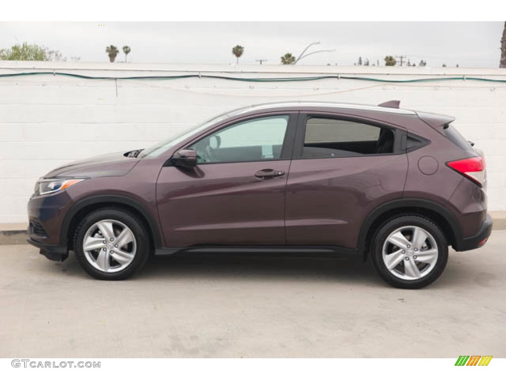 2019 HR-V EX-L - Midnight Amethyst Metallic / Black photo #8