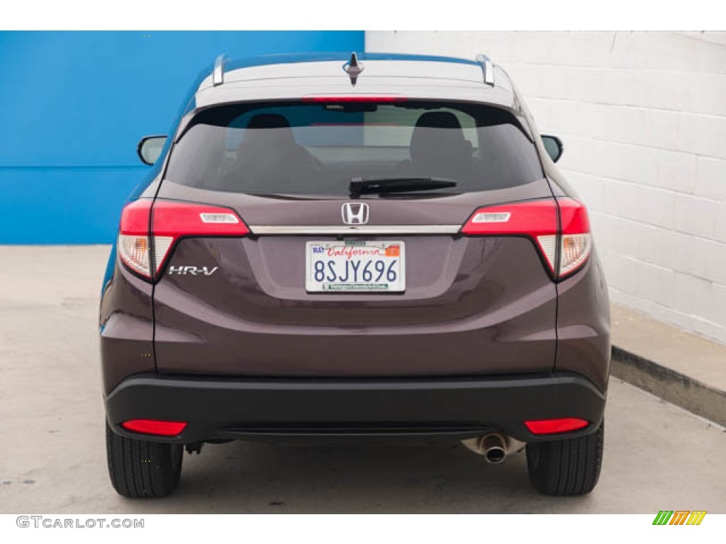 2019 HR-V EX-L - Midnight Amethyst Metallic / Black photo #9