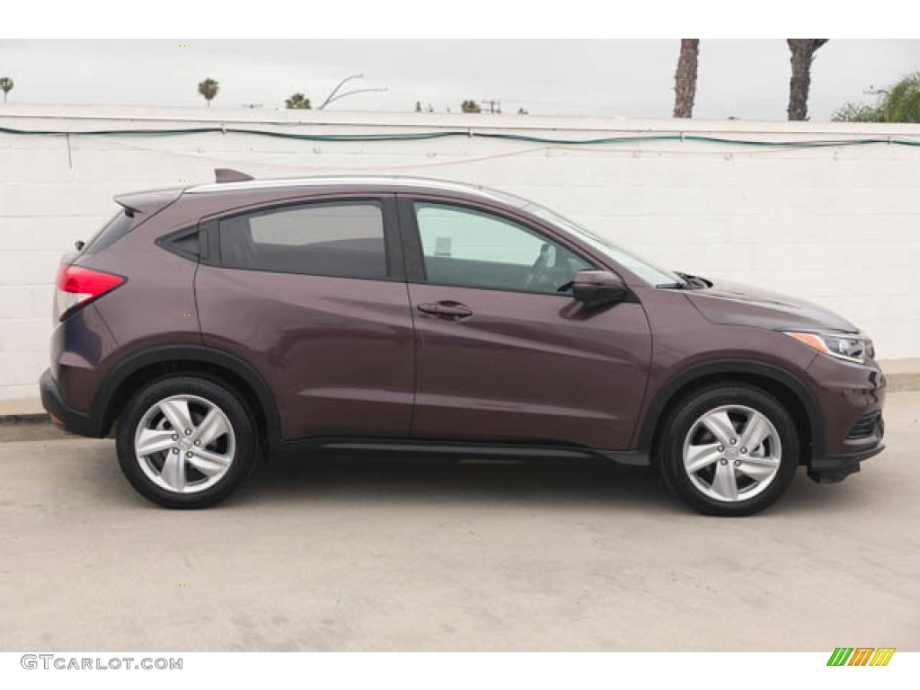 2019 HR-V EX-L - Midnight Amethyst Metallic / Black photo #12