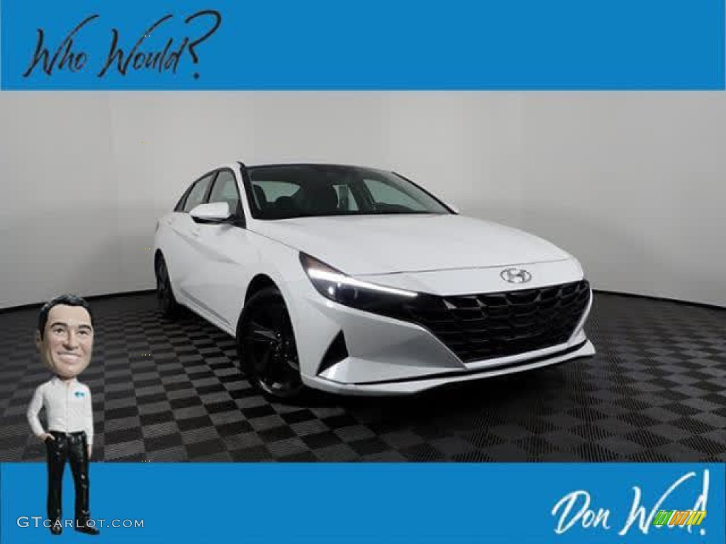 2022 Elantra SEL - Quartz White / Black photo #1