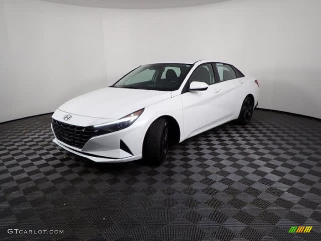 2022 Elantra SEL - Quartz White / Black photo #6