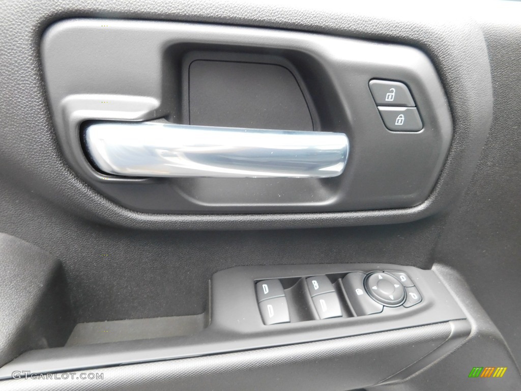 2024 Chevrolet Silverado 3500HD Work Truck Crew Cab 4x4 Jet Black Door Panel Photo #146178126