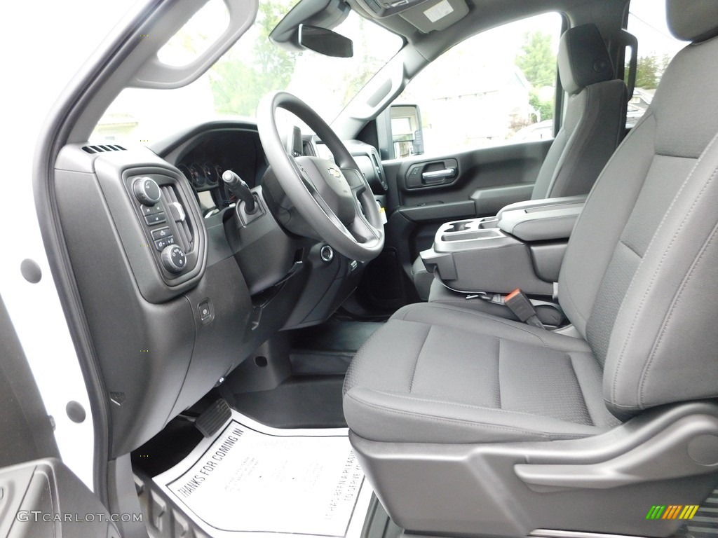 Jet Black Interior 2024 Chevrolet Silverado 3500HD Work Truck Crew Cab 4x4 Photo #146178149
