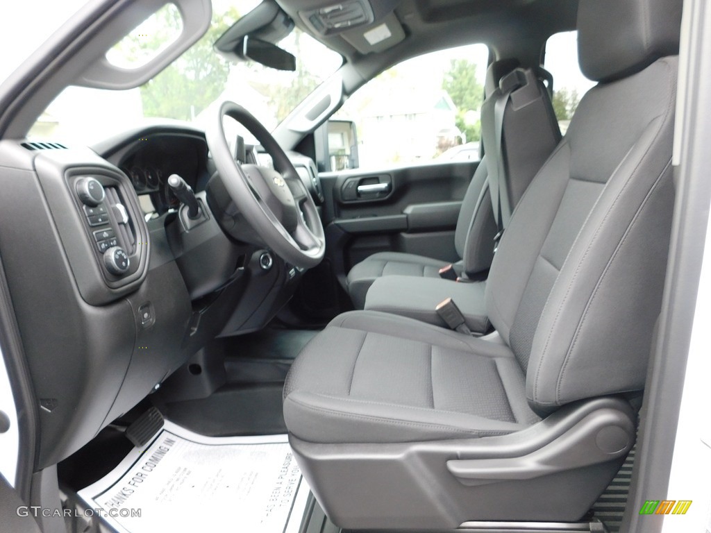 Jet Black Interior 2024 Chevrolet Silverado 3500HD Work Truck Crew Cab 4x4 Photo #146178168