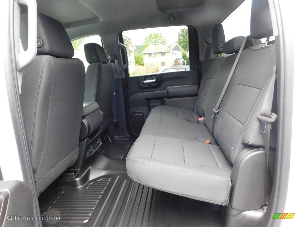 Jet Black Interior 2024 Chevrolet Silverado 3500HD Work Truck Crew Cab 4x4 Photo #146178657