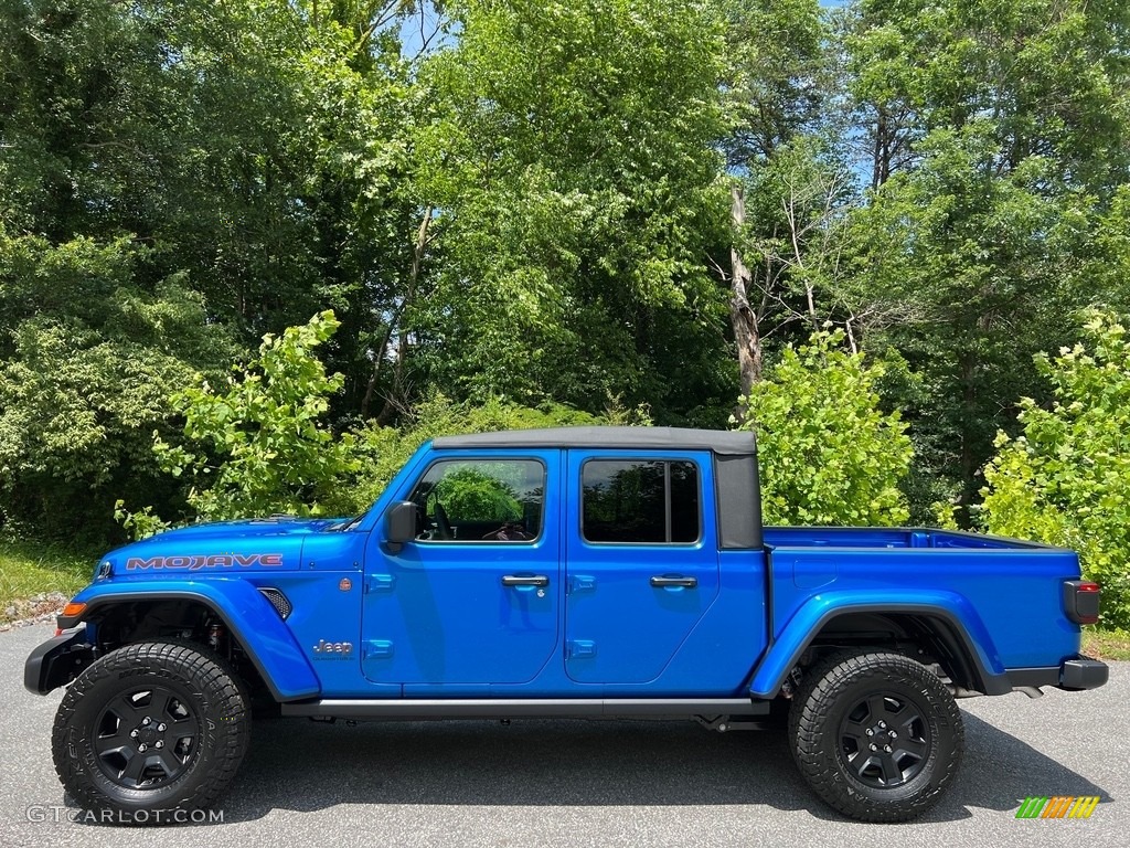 2023 Gladiator Mojave 4x4 - Hydro Blue Pearl / Black photo #1