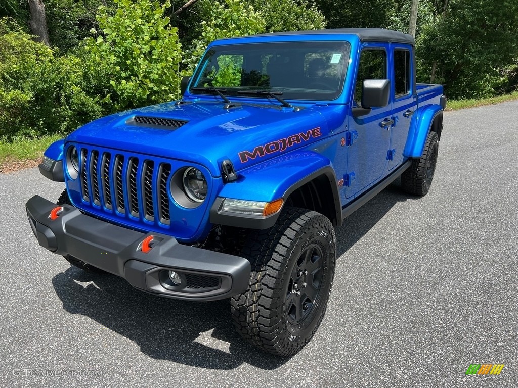 2023 Gladiator Mojave 4x4 - Hydro Blue Pearl / Black photo #2