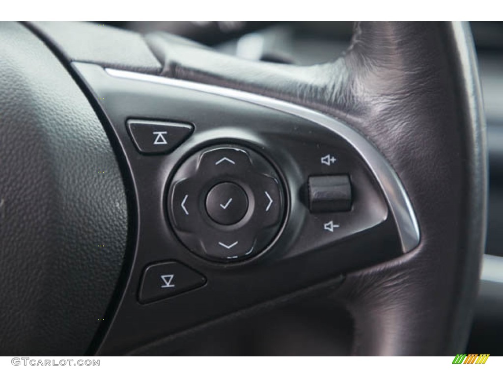2019 Buick Enclave Essence Dark Galvanized/Ebony Accents Steering Wheel Photo #146178930
