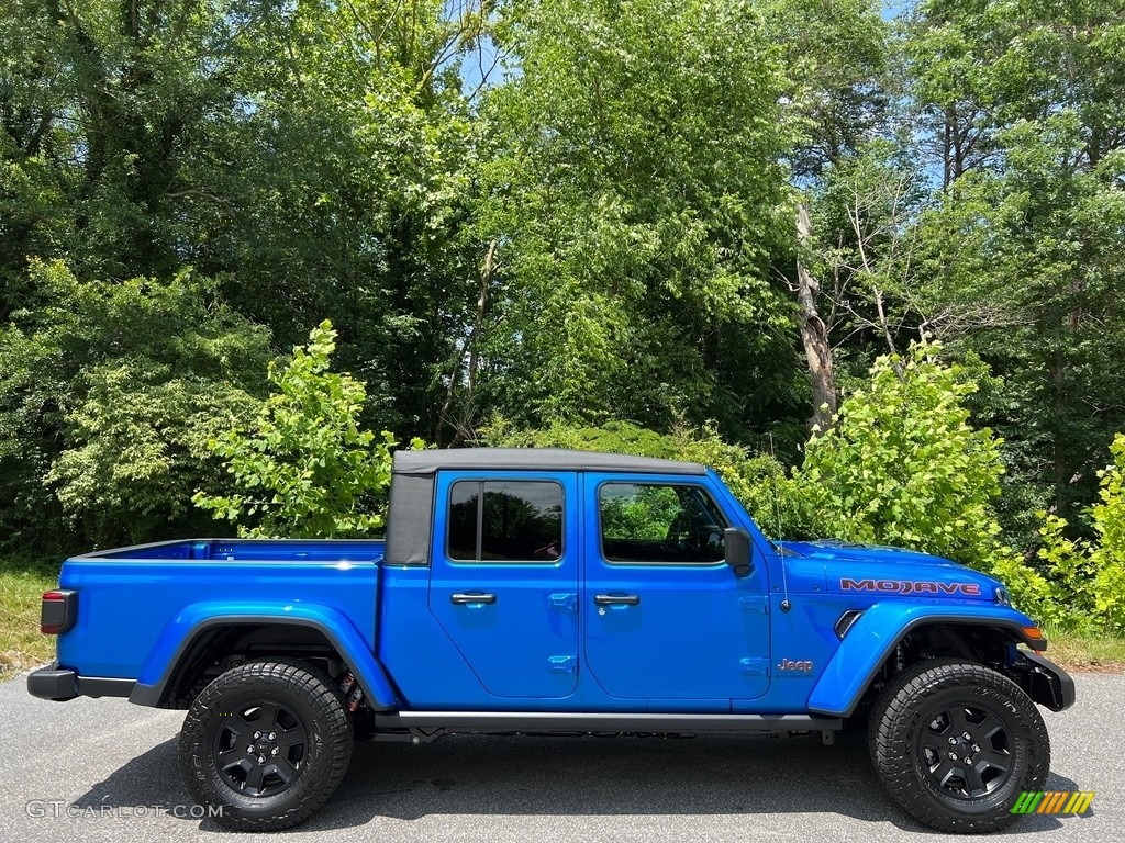Hydro Blue Pearl 2023 Jeep Gladiator Mojave 4x4 Exterior Photo #146178969
