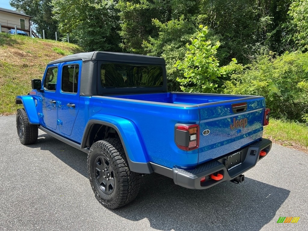 2023 Gladiator Mojave 4x4 - Hydro Blue Pearl / Black photo #9