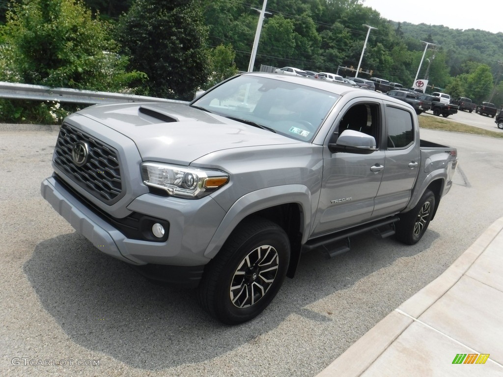 2020 Tacoma TRD Sport Double Cab 4x4 - Cement / TRD Cement/Black photo #16