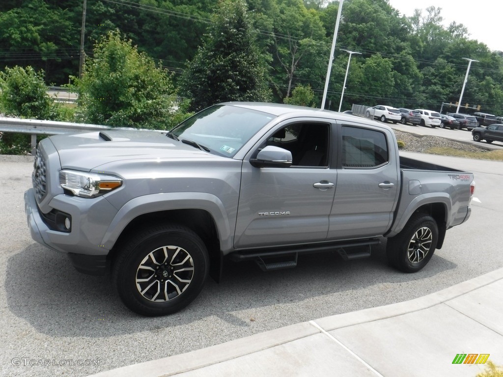 2020 Tacoma TRD Sport Double Cab 4x4 - Cement / TRD Cement/Black photo #17