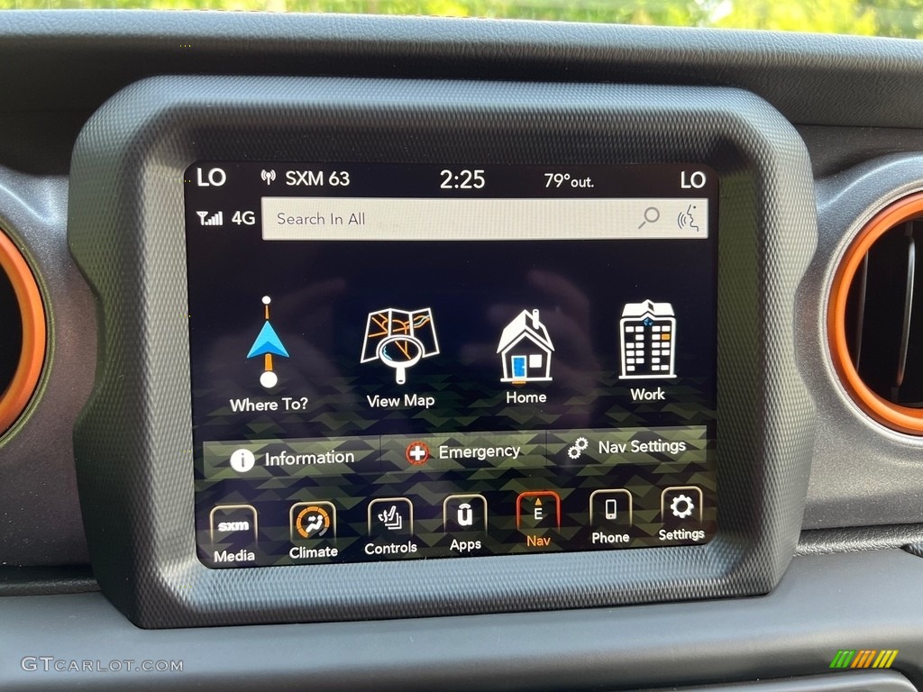 2023 Jeep Gladiator Mojave 4x4 Controls Photo #146179413