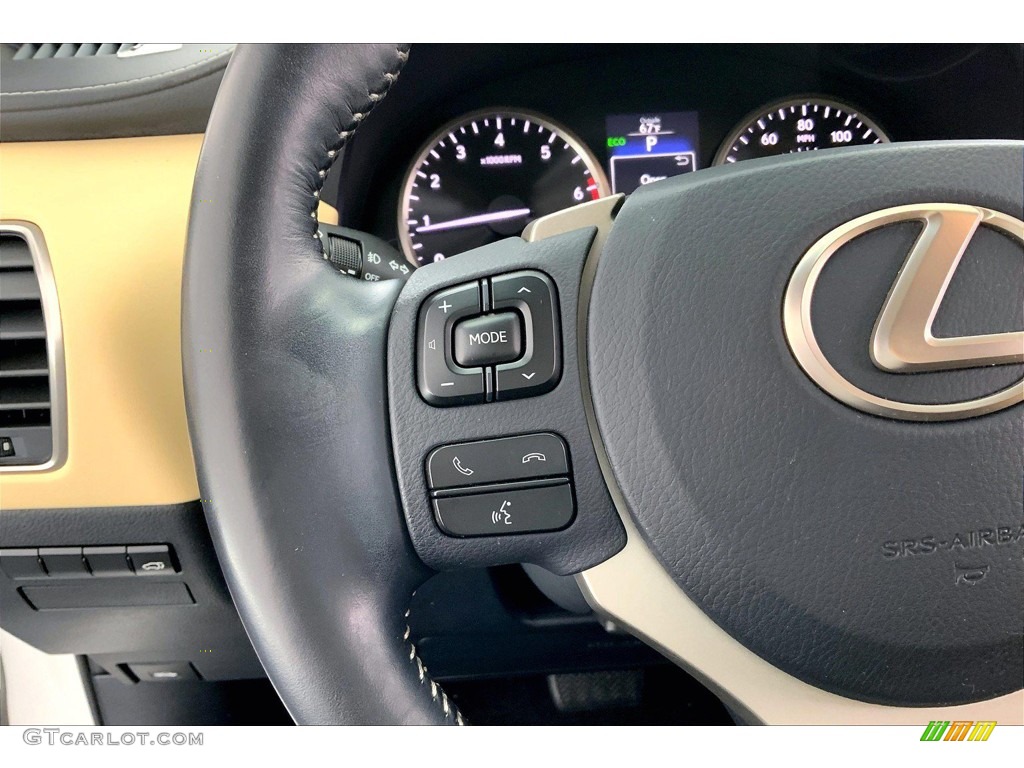 2016 Lexus NX 200t Creme Steering Wheel Photo #146179465