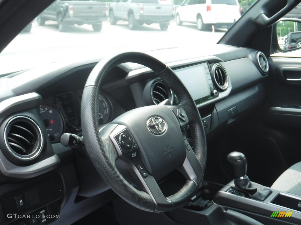 2020 Tacoma TRD Sport Double Cab 4x4 - Cement / TRD Cement/Black photo #27