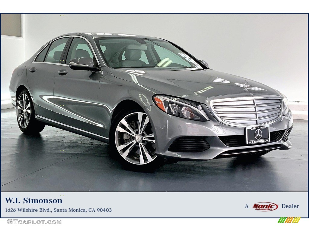 2015 C 300 - Paladium Silver Metallic / Silk Beige/Black photo #1