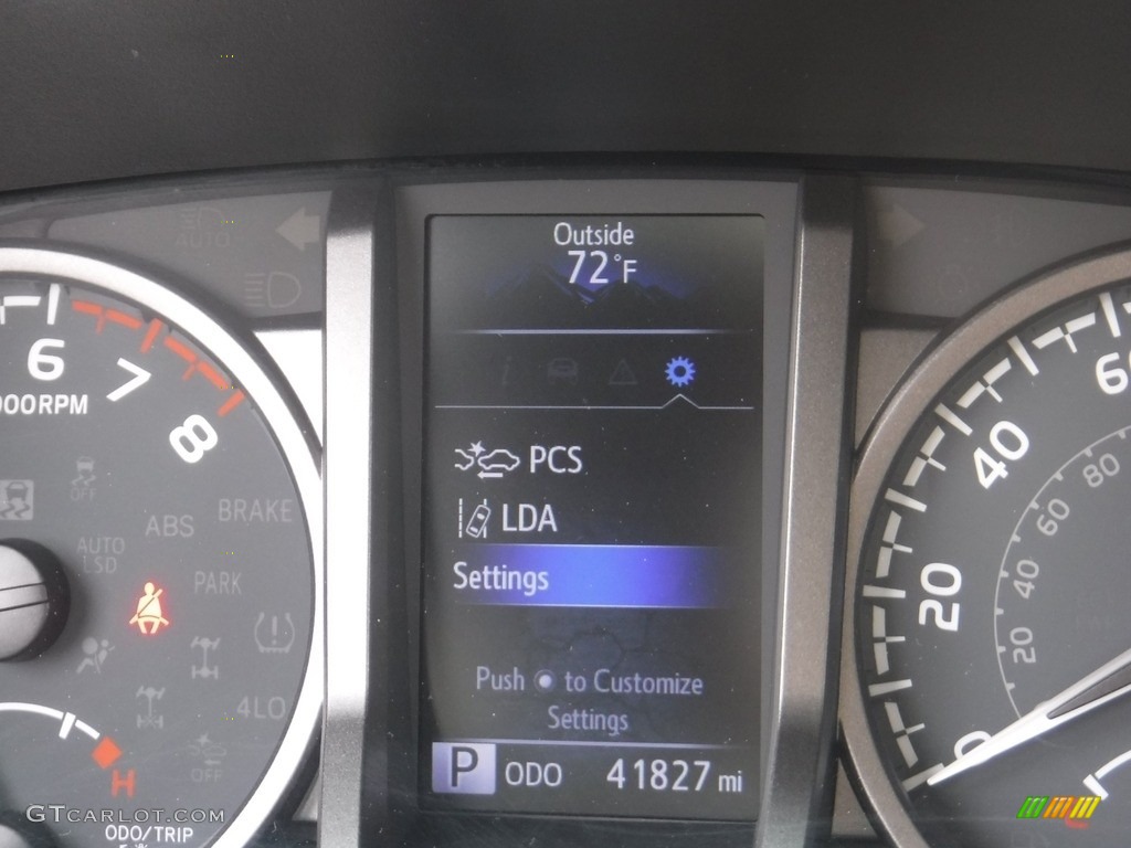 2020 Tacoma TRD Sport Double Cab 4x4 - Cement / TRD Cement/Black photo #40