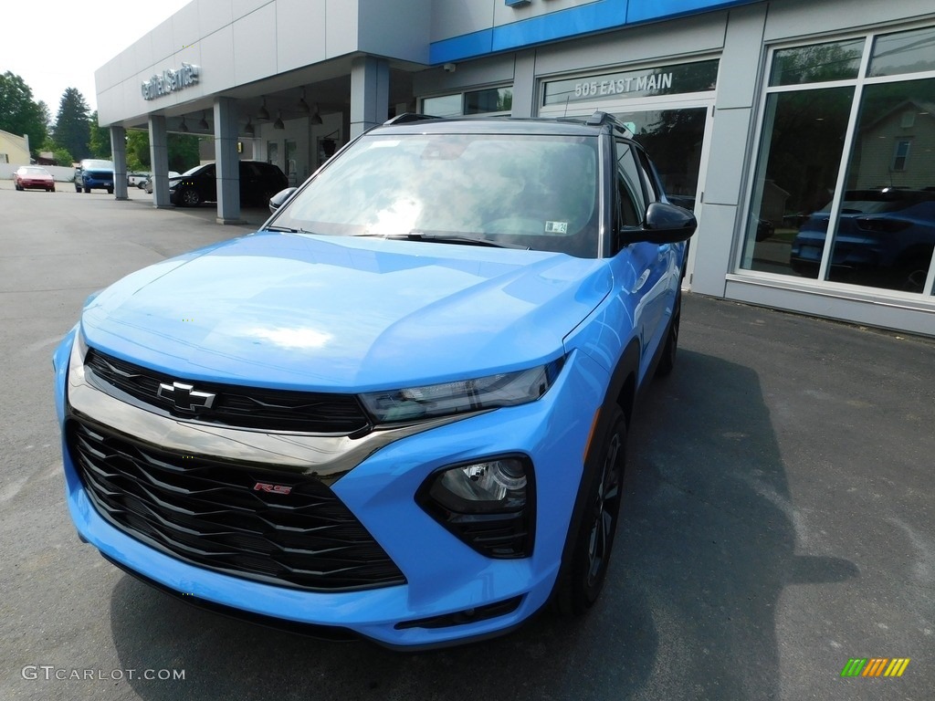 2023 TrailBlazer RS AWD - Fountain Blue / Jet Black/Red Accent photo #3