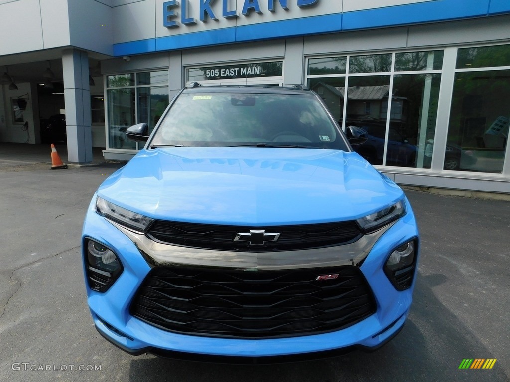 2023 TrailBlazer RS AWD - Fountain Blue / Jet Black/Red Accent photo #4