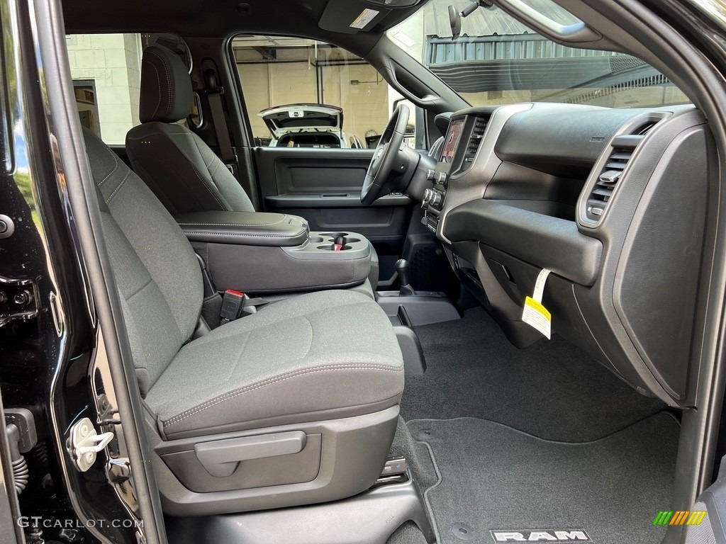 Black Interior 2023 Ram 2500 Tradesman Crew Cab 4x4 Photo #146180133