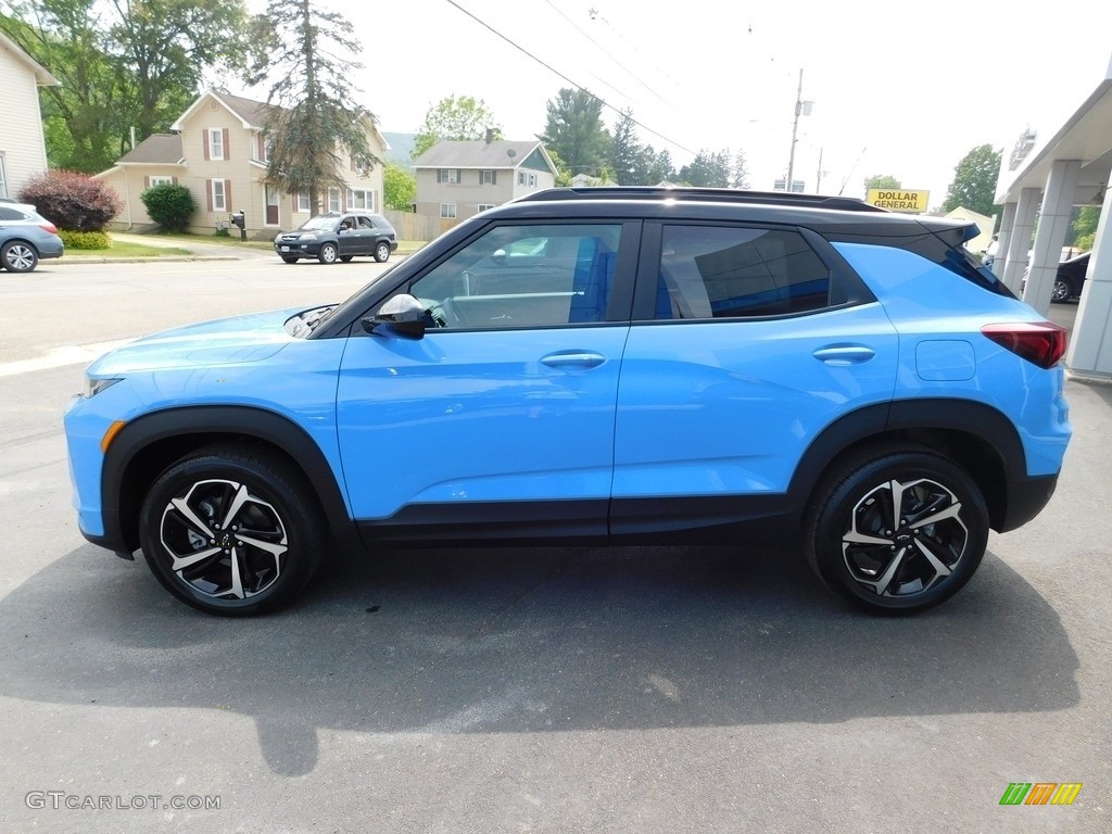 Fountain Blue 2023 Chevrolet TrailBlazer RS AWD Exterior Photo #146180241