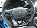 Jet Black/Red Accent 2023 Chevrolet TrailBlazer RS AWD Steering Wheel