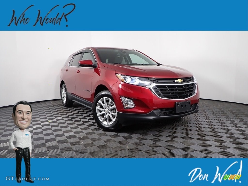 2021 Equinox LT AWD - Cajun Red Tintcoat / Jet Black photo #1
