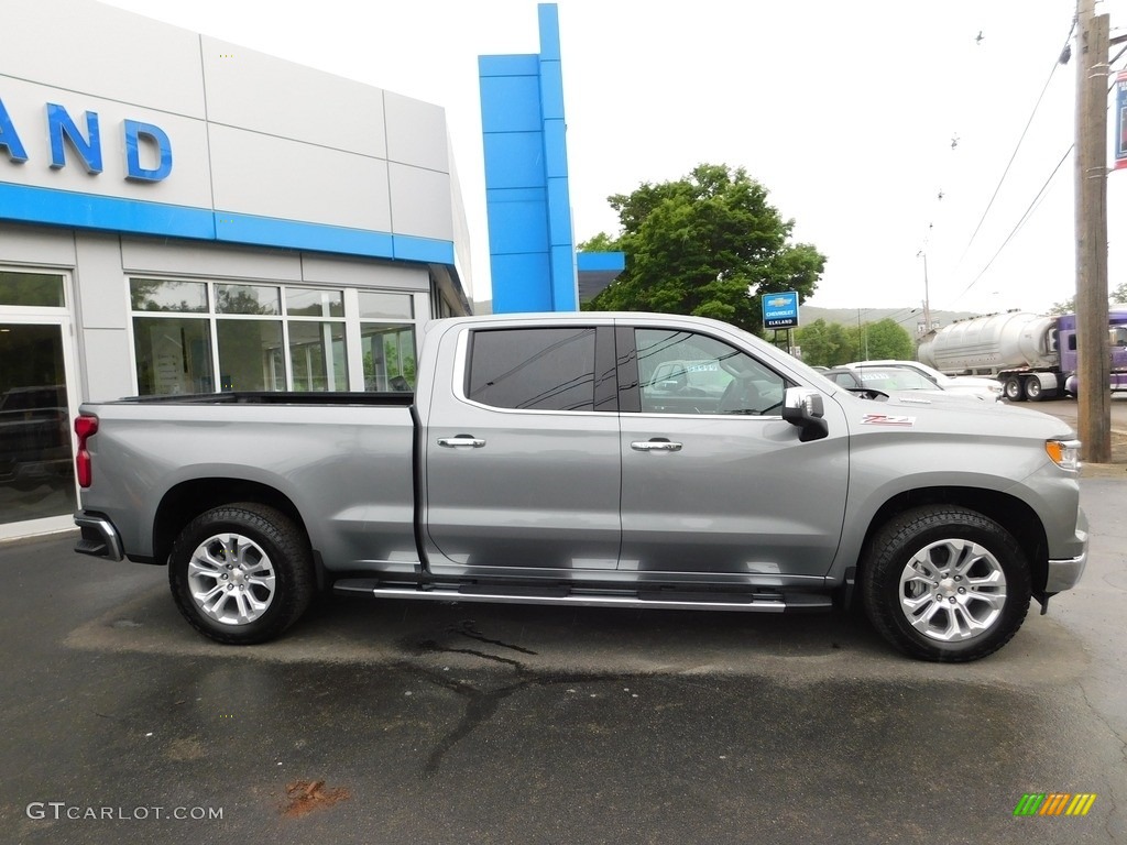 2023 Silverado 1500 LTZ Crew Cab 4x4 - Sterling Gray Metallic / Jet Black photo #6