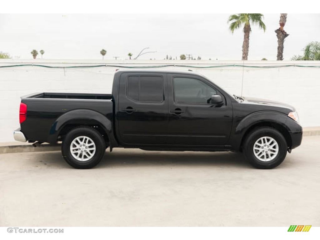 Magnetic Black 2017 Nissan Frontier SV Crew Cab Exterior Photo #146181336