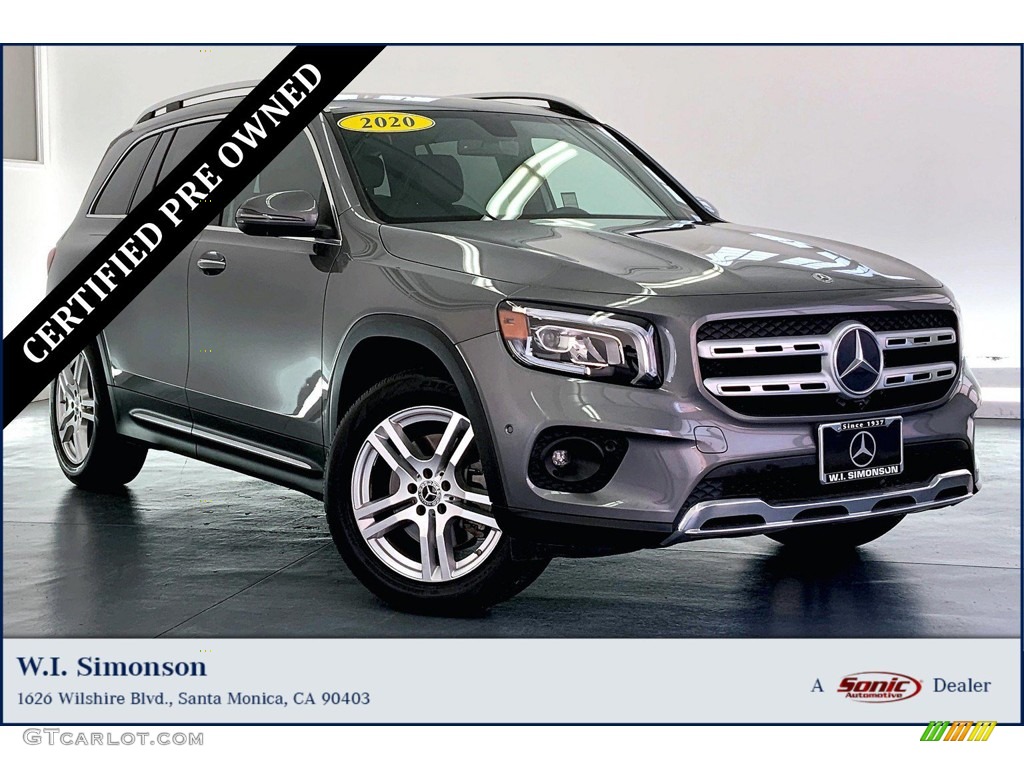 2020 GLB 250 - Mountain Grey Metallic / Black photo #1