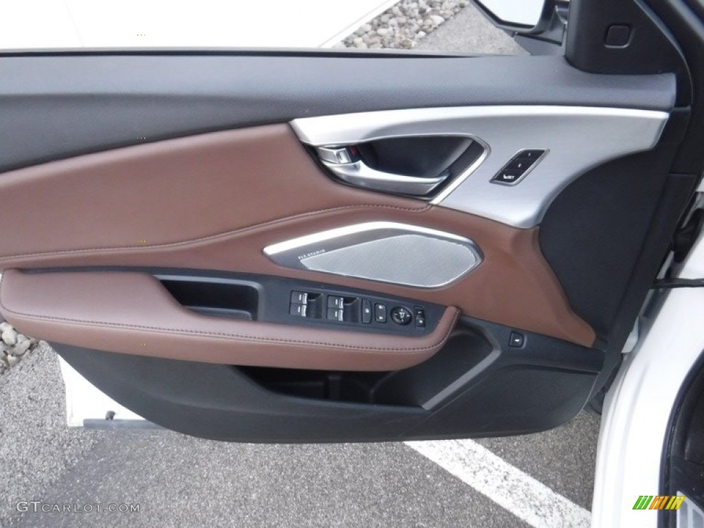 2020 Acura RDX Technology AWD Espresso Door Panel Photo #146181524