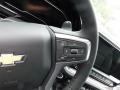 Jet Black Steering Wheel Photo for 2023 Chevrolet Silverado 1500 #146181787