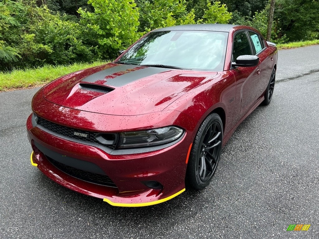 2023 Charger Scat Pack Daytona 392 - Octane Red Pearl / Black photo #2