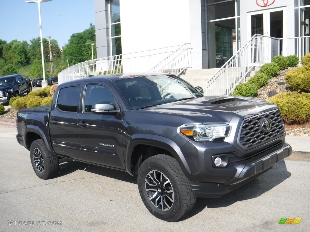 2020 Tacoma TRD Sport Double Cab 4x4 - Magnetic Gray Metallic / TRD Cement/Black photo #1