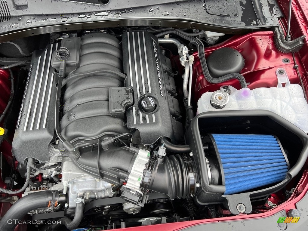 2023 Dodge Charger Scat Pack Daytona 392 392 SRT 6.4 Liter HEMI OHV 16-Valve VVT MDS V8 Engine Photo #146182056