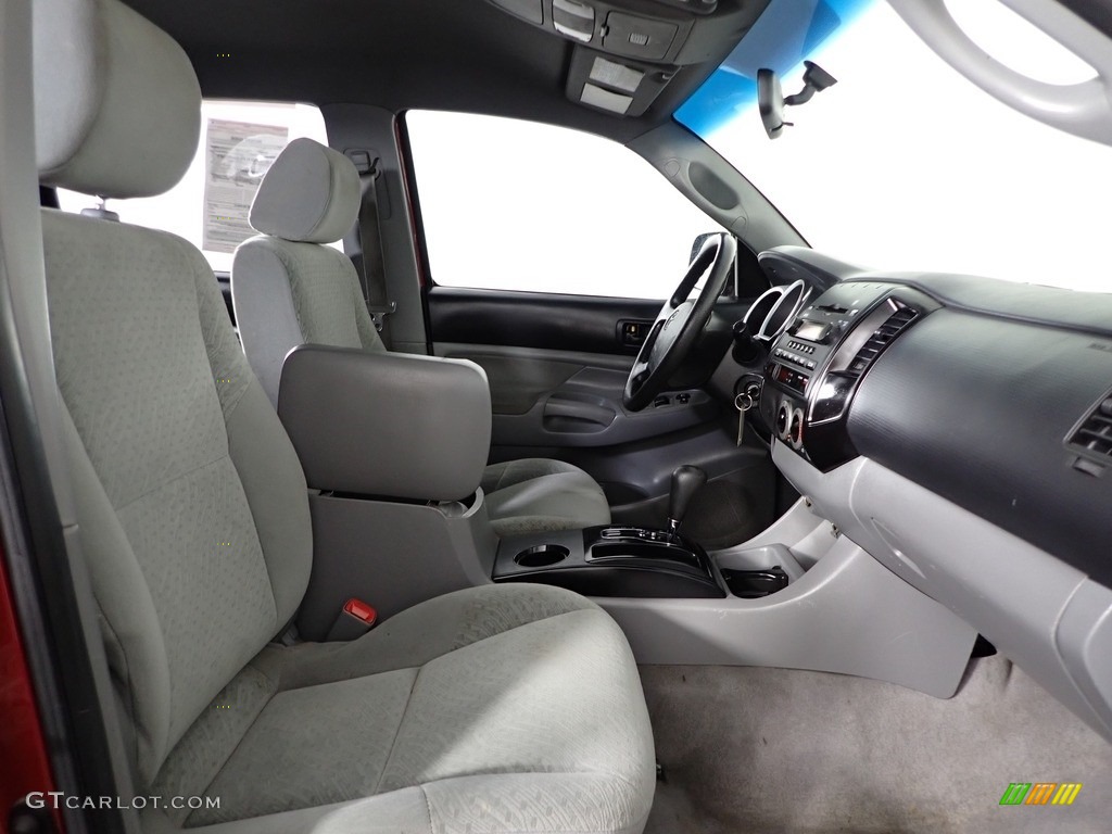 2008 Tacoma V6 Double Cab 4x4 - Impulse Red Pearl / Graphite Gray photo #21