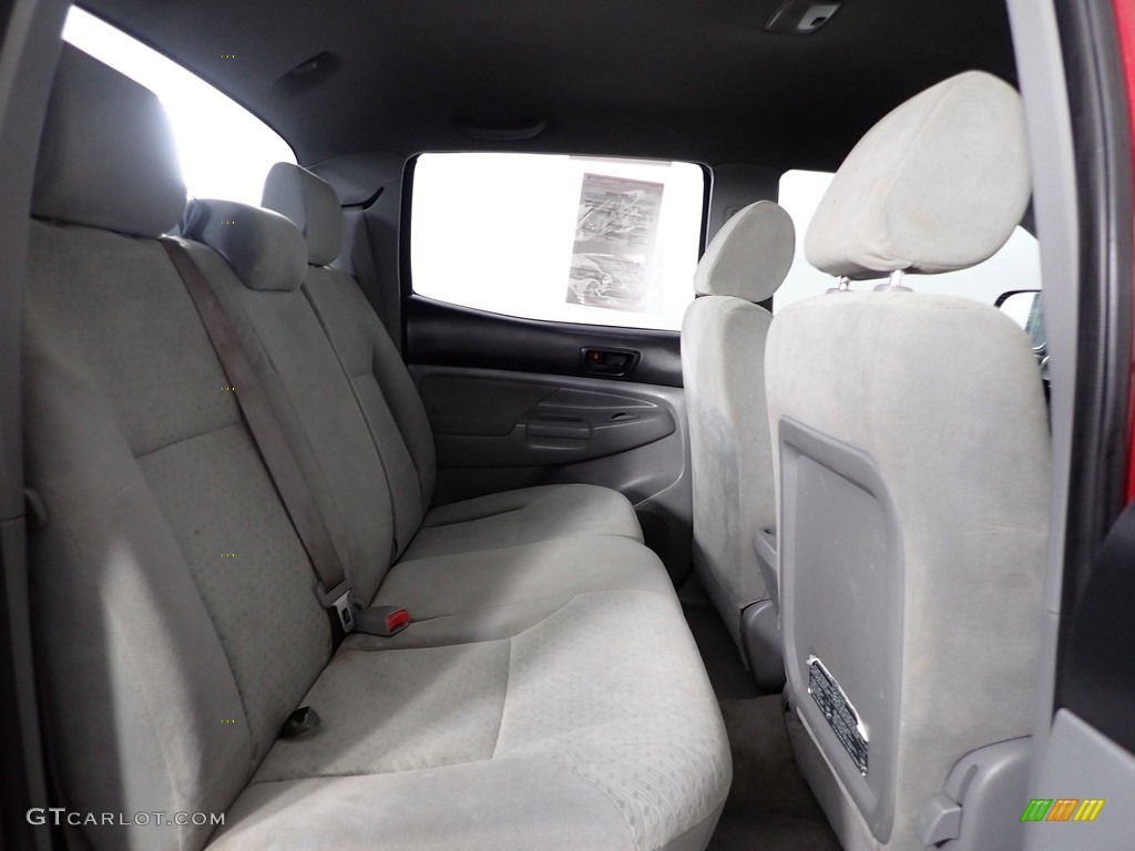 2008 Tacoma V6 Double Cab 4x4 - Impulse Red Pearl / Graphite Gray photo #23